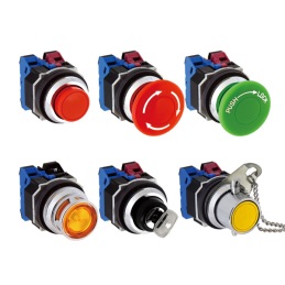 30mm Heavy-Duty Pushbuttons & Pilot Lights